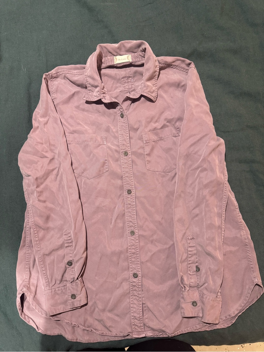 Altar'd State Women’s Button-Down Shirt in Mauve